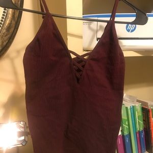 Maroon Tank